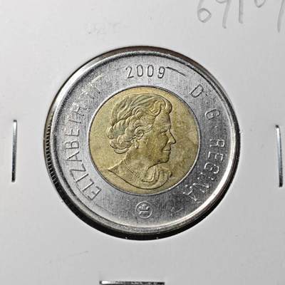 KK钱币收藏小铺  第369场  2月预留时间 周末发货 -  加拿大2元