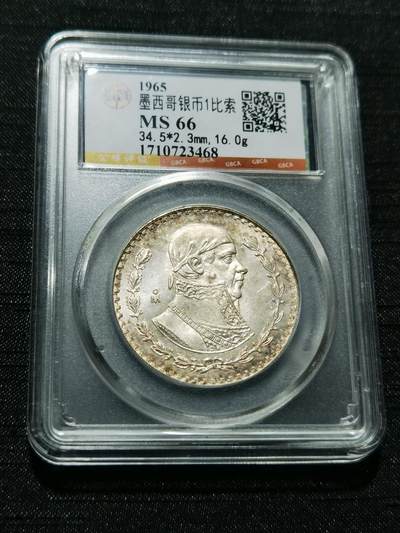 天下钱庄专场欢迎参拍 - 墨西哥一比索银币