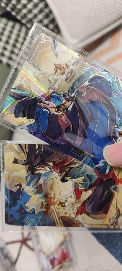 秋原瞳的小店第二十八期（持续收拍，月中，适合出去旅游的季节） - 卡游三国对决卡原膜2张