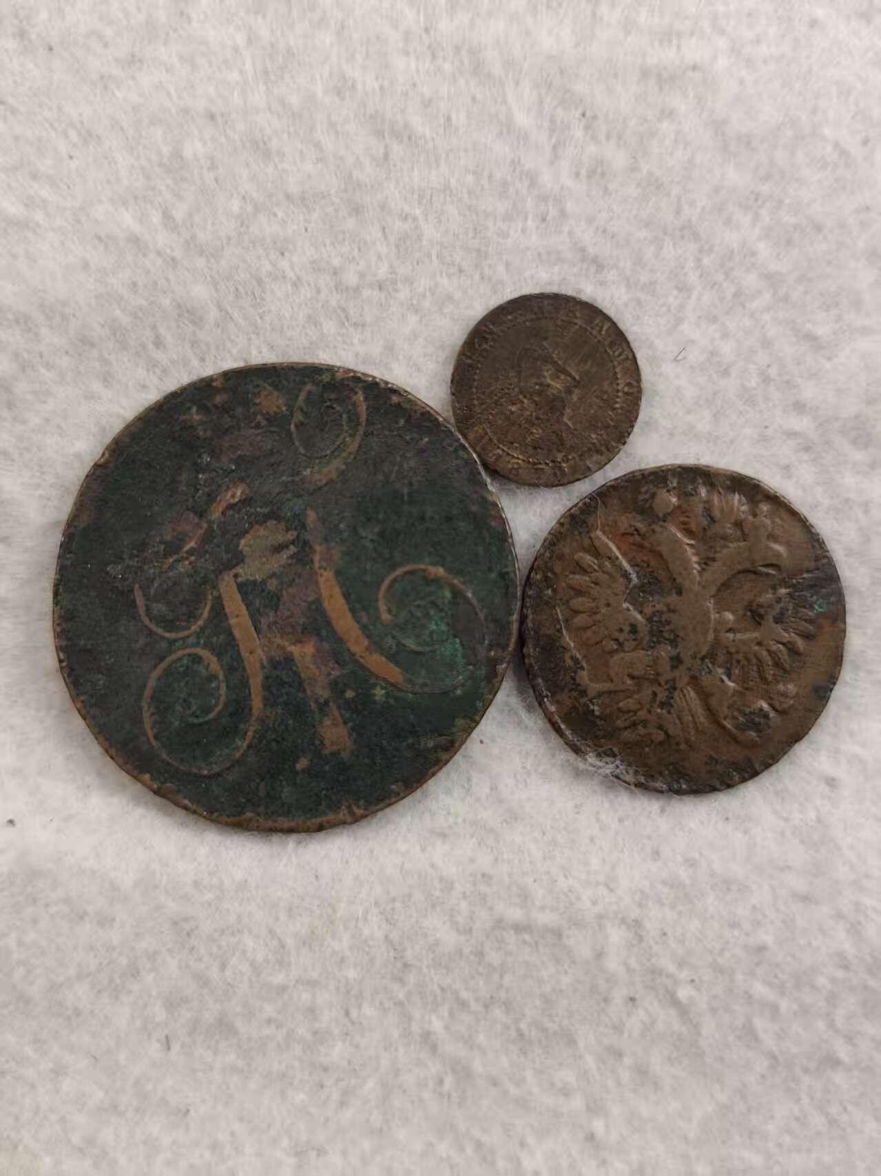 G&W世界散币，银币处理专场（第36场） 早期铜币3枚