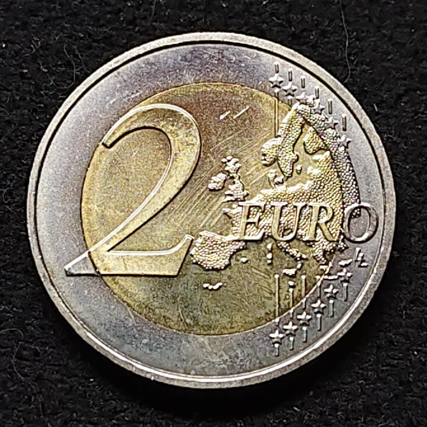 【全场包邮】纯粹捡漏拍476场（免费代拍第13场）调整中 法国2015年2欧元国庆225周年双色纪念币