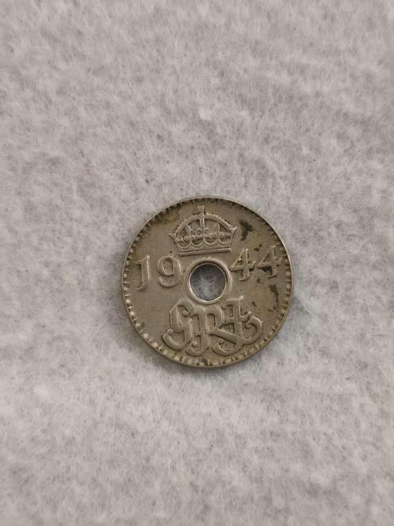 G&W世界散币，银币处理专场（第36场） 英属新几内亚1944年3便士