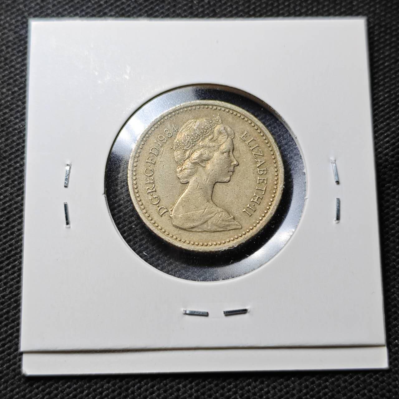 KK钱币收藏小铺  第369场  2月预留时间 周末发货  英国1镑