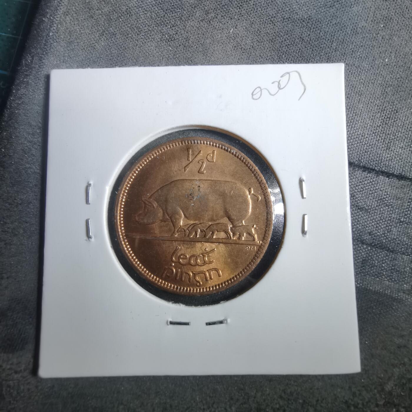 沼泽如烟--第902场 爱尔兰1966年半便士