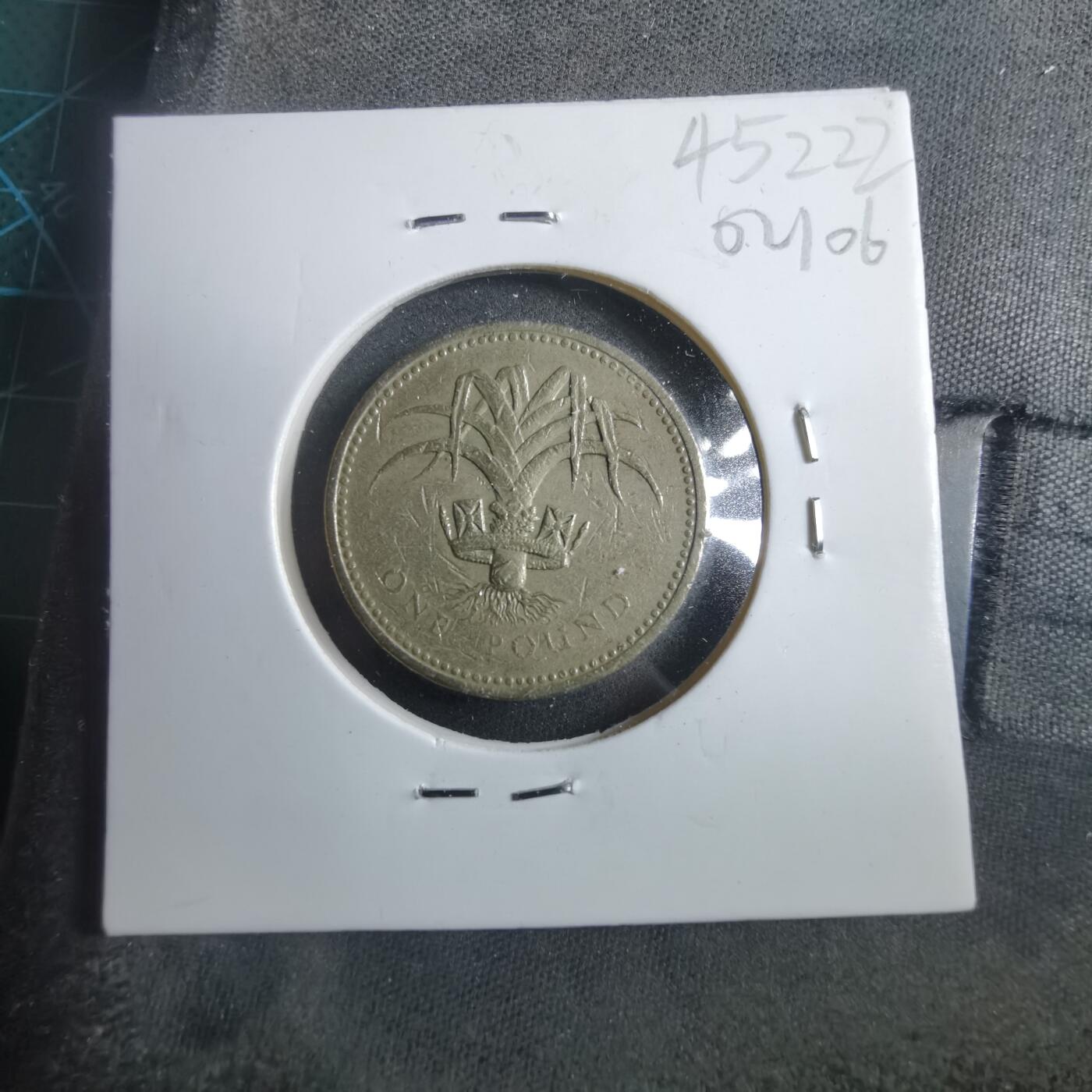 沼泽如烟--第902场 英国1990年一磅