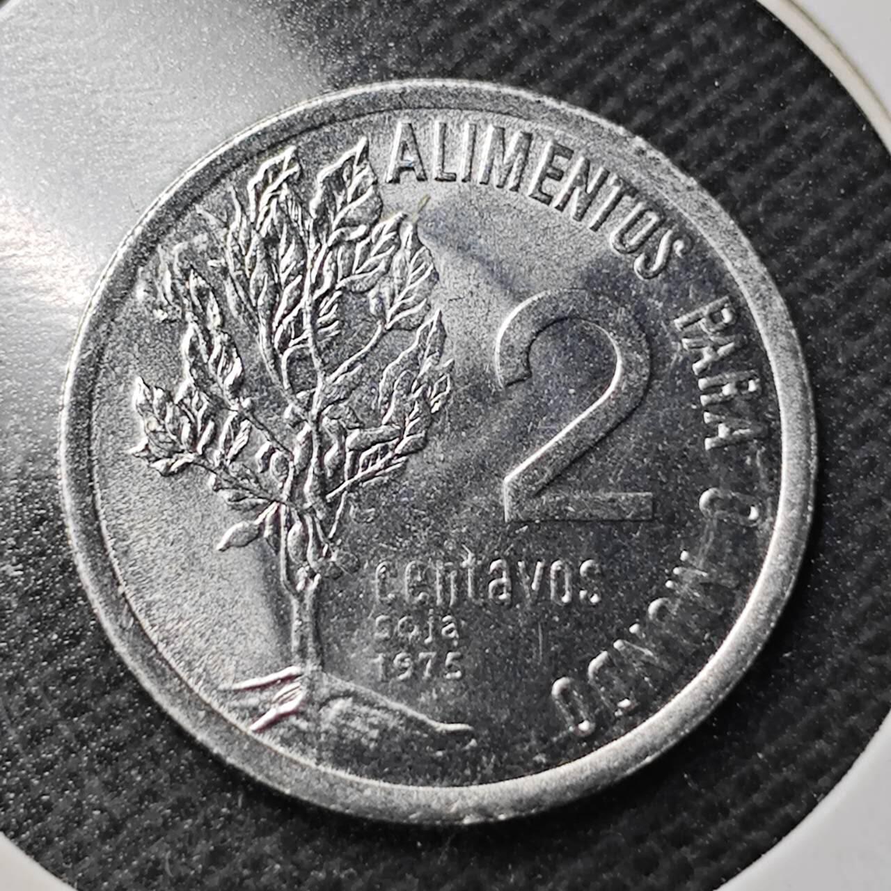 KK钱币收藏小铺  第369场  2月预留时间 周末发货  1975巴西2分纪念币 好品