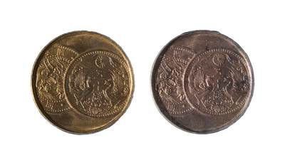 中新泰星2025年秋拍 钱币纪念章专场 - 现代日本造币厂纪念章两枚一组