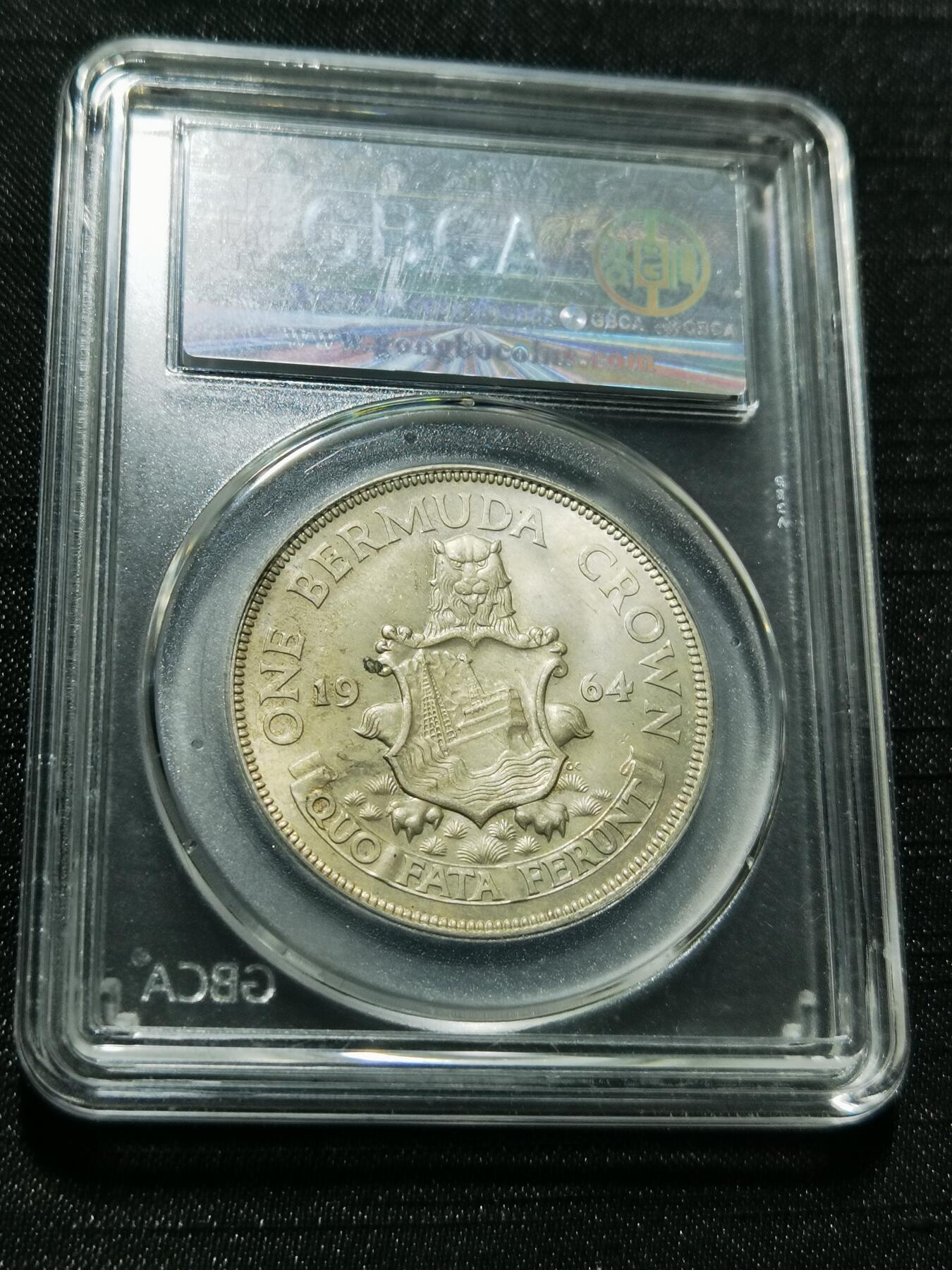 天下钱庄专场欢迎参拍 英属百慕大群岛银币