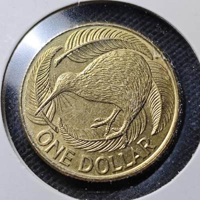 KK钱币收藏小铺  第369场  2月预留时间 周末发货 -  新西兰1元