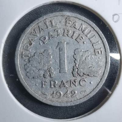 沼泽如烟--第902场 - 法国1942年1法郎