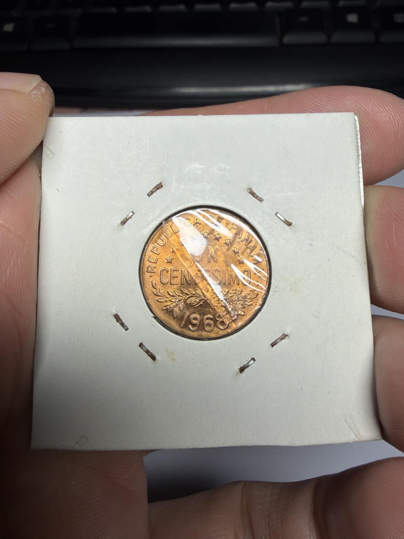 2025年集古藏今外币拍卖第十期-第6场—（总第286拍），可以寄存60天，满160元包邮。 1968年巴拿马一分