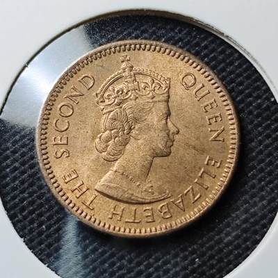 KK钱币收藏小铺  第369场  2月预留时间 周末发货 -  1955塞浦路斯3米尔铜币 好品