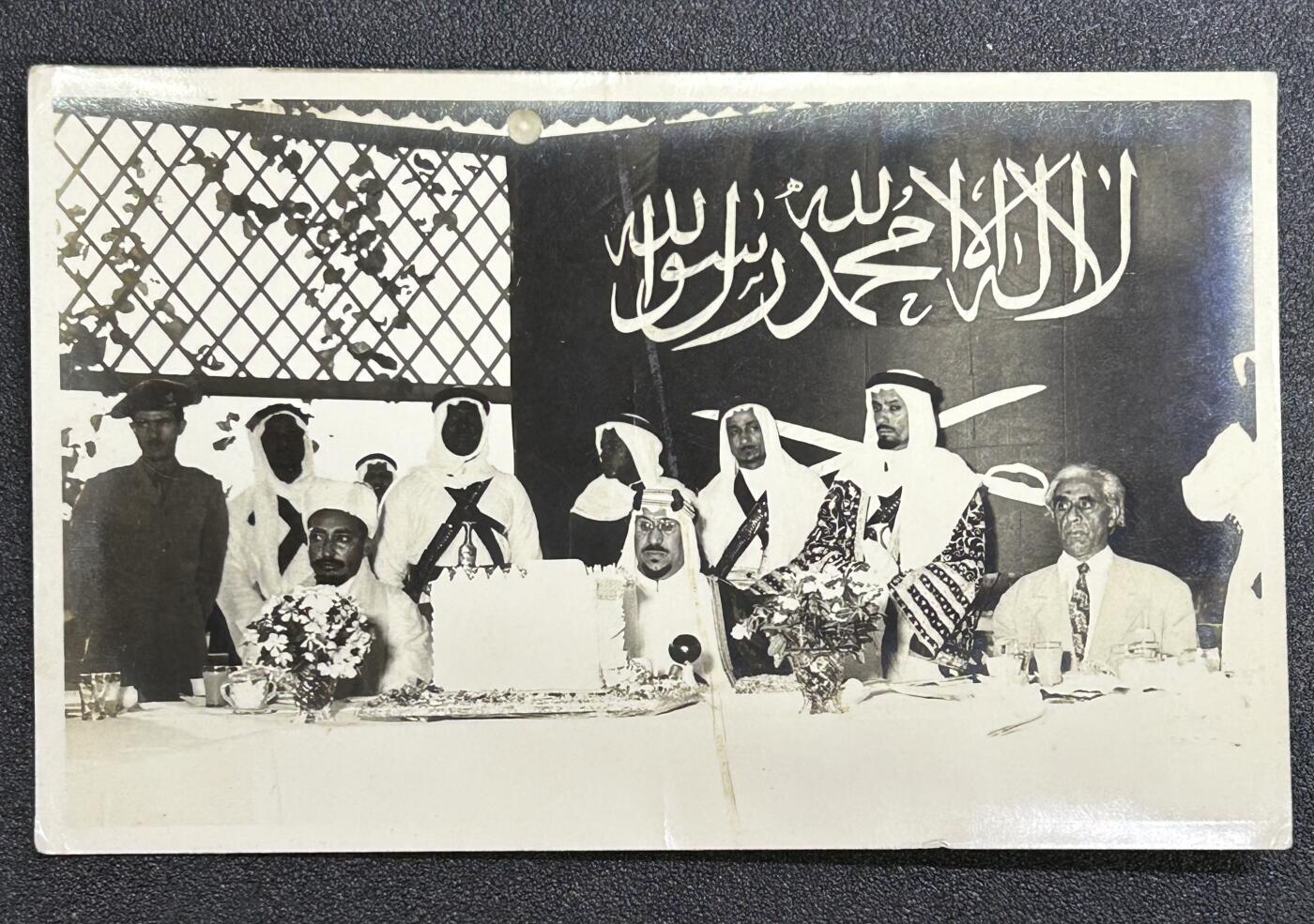西秦中古拍卖第六十五期 沙特阿拉伯早期外交照片