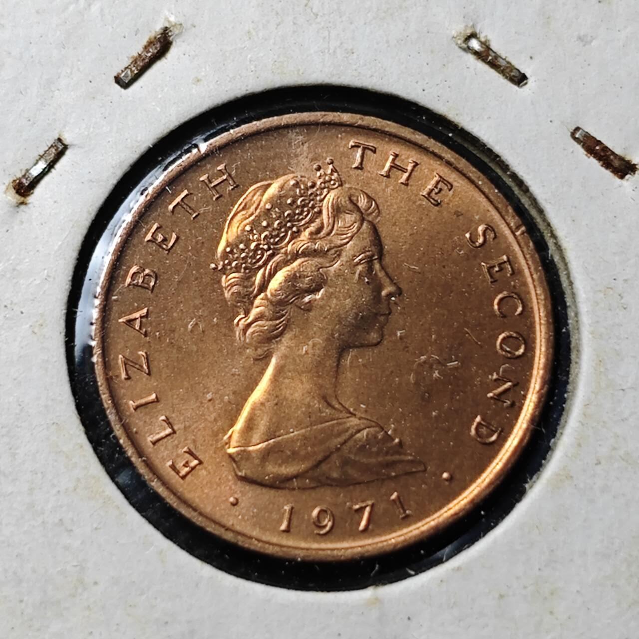 KK钱币收藏小铺  第369场  2月预留时间 周末发货  马恩岛半便士铜币 好品