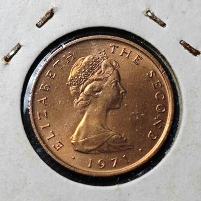 KK钱币收藏小铺  第369场  2月预留时间 周末发货 -  马恩岛半便士铜币 好品