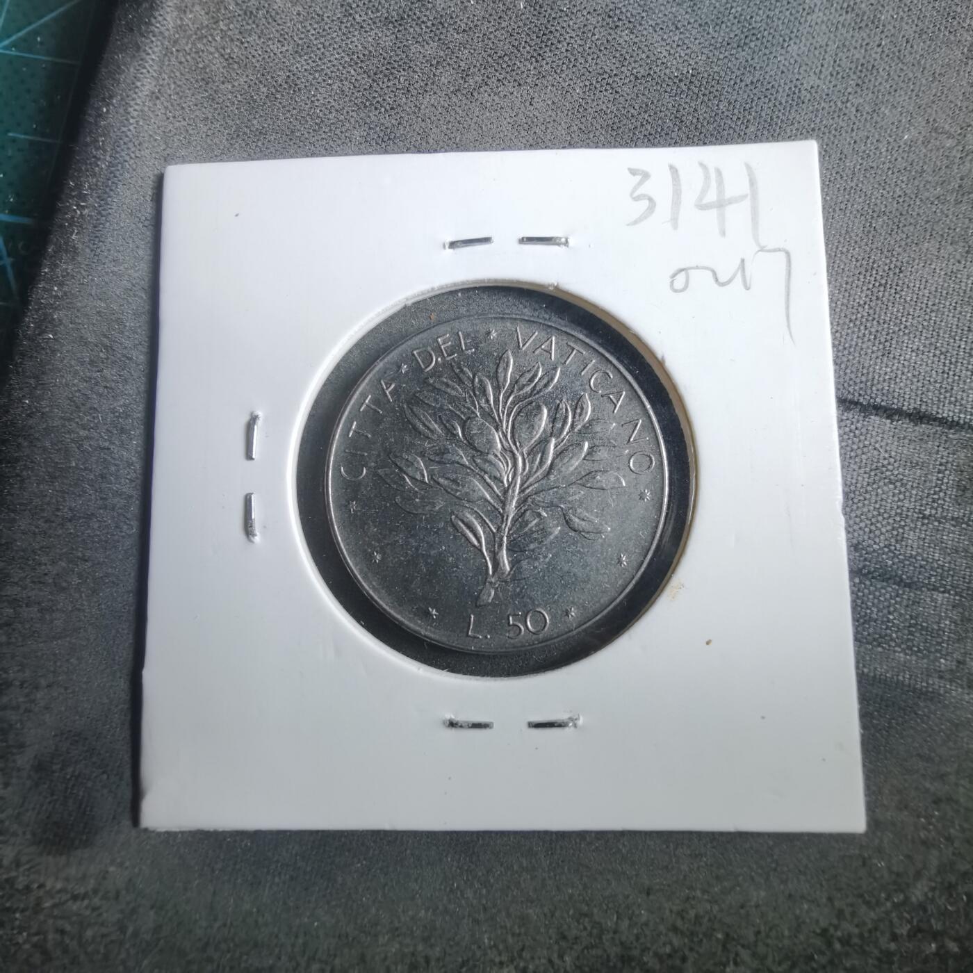 沼泽如烟--第902场 梵蒂冈50里拉