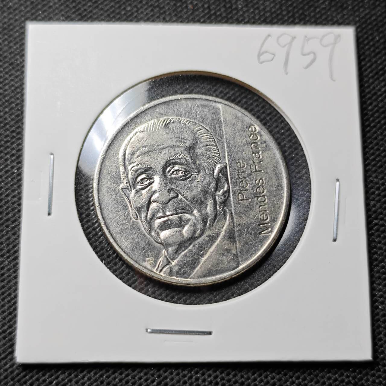 KK钱币收藏小铺  第369场  2月预留时间 周末发货  法国5法郎纪念币