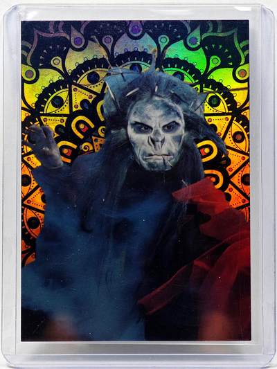 白泽拍卖卡牌手绘专场第28期（细雨生寒、寻梅闻香） - 2025 卡星时代 大话西游  牛魔王72/99， 彩闪 厚卡 卡夹