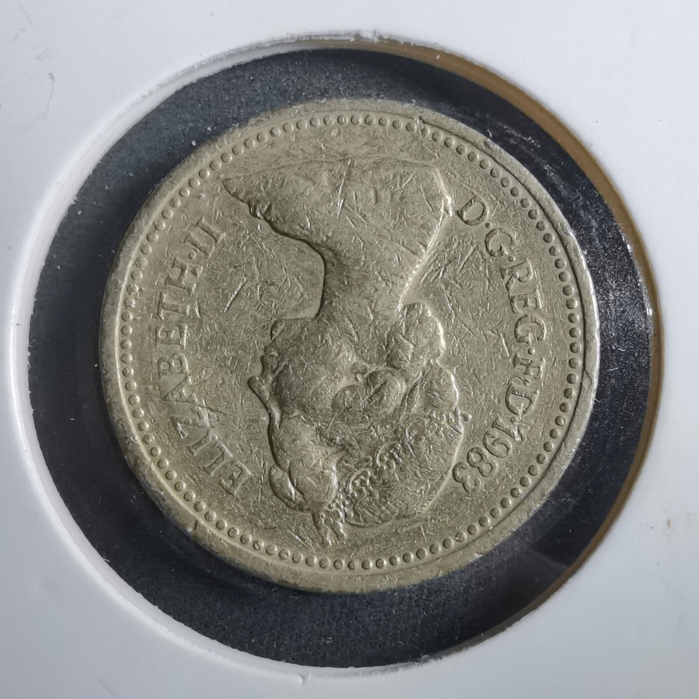 沼泽如烟--第902场 英国1983年一磅