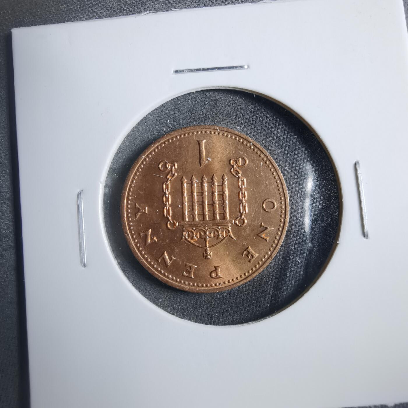 沼泽如烟--第902场 英国1991年1便士