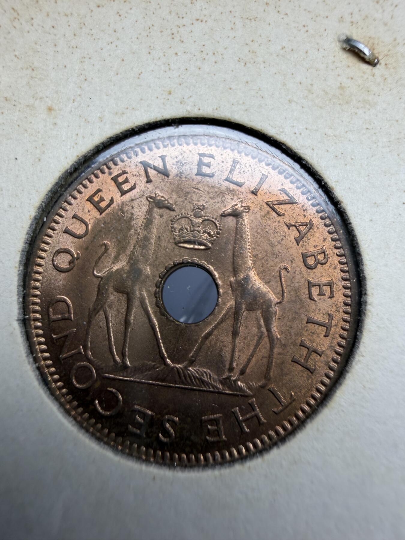 2025年集古藏今外币拍卖第十期-第6场—（总第286拍），可以寄存60天，满160元包邮。 1964年罗德西亚半便士