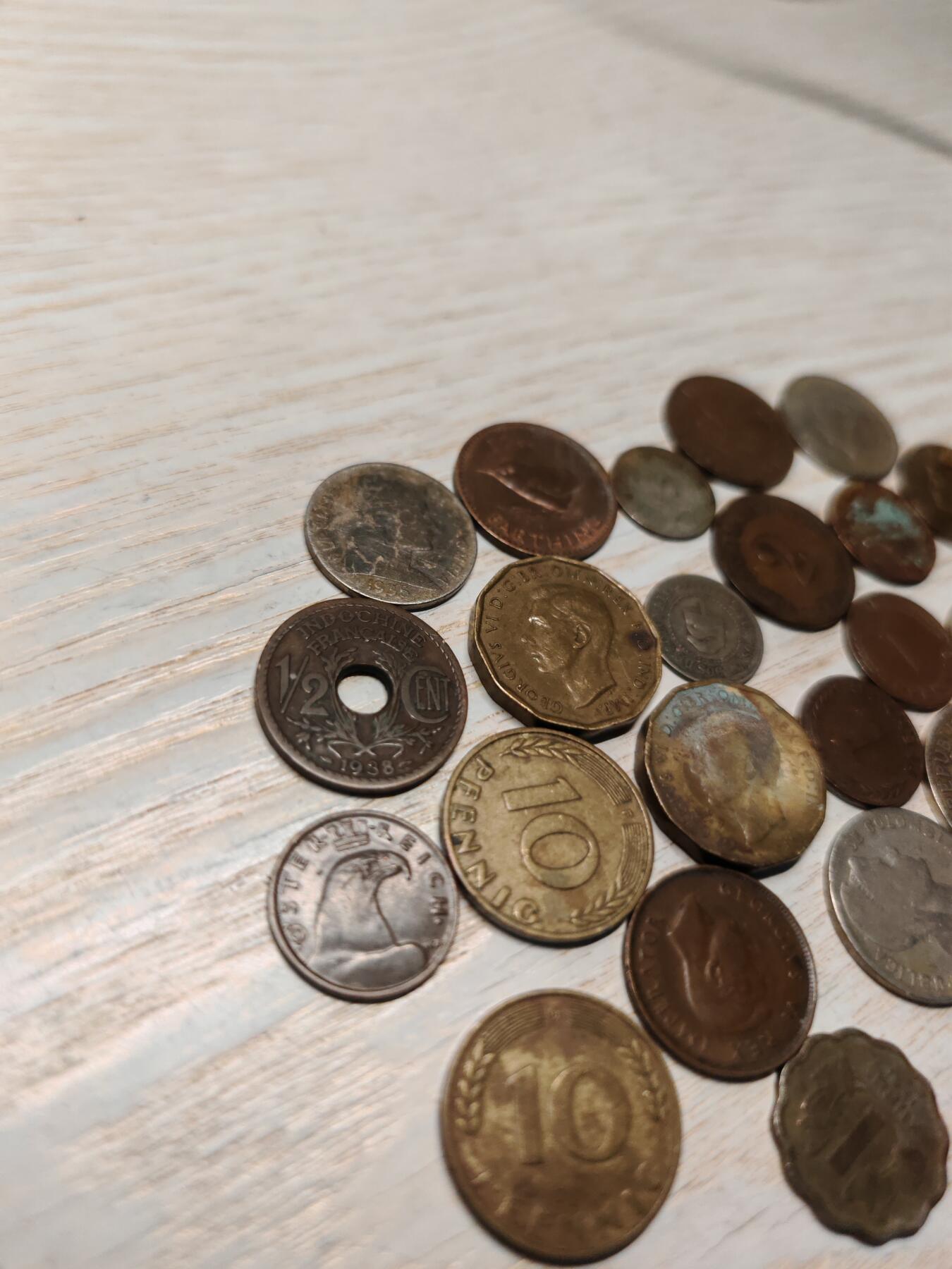 民国时期英国 德国 法国 菲律宾 土耳其等国硬币26枚