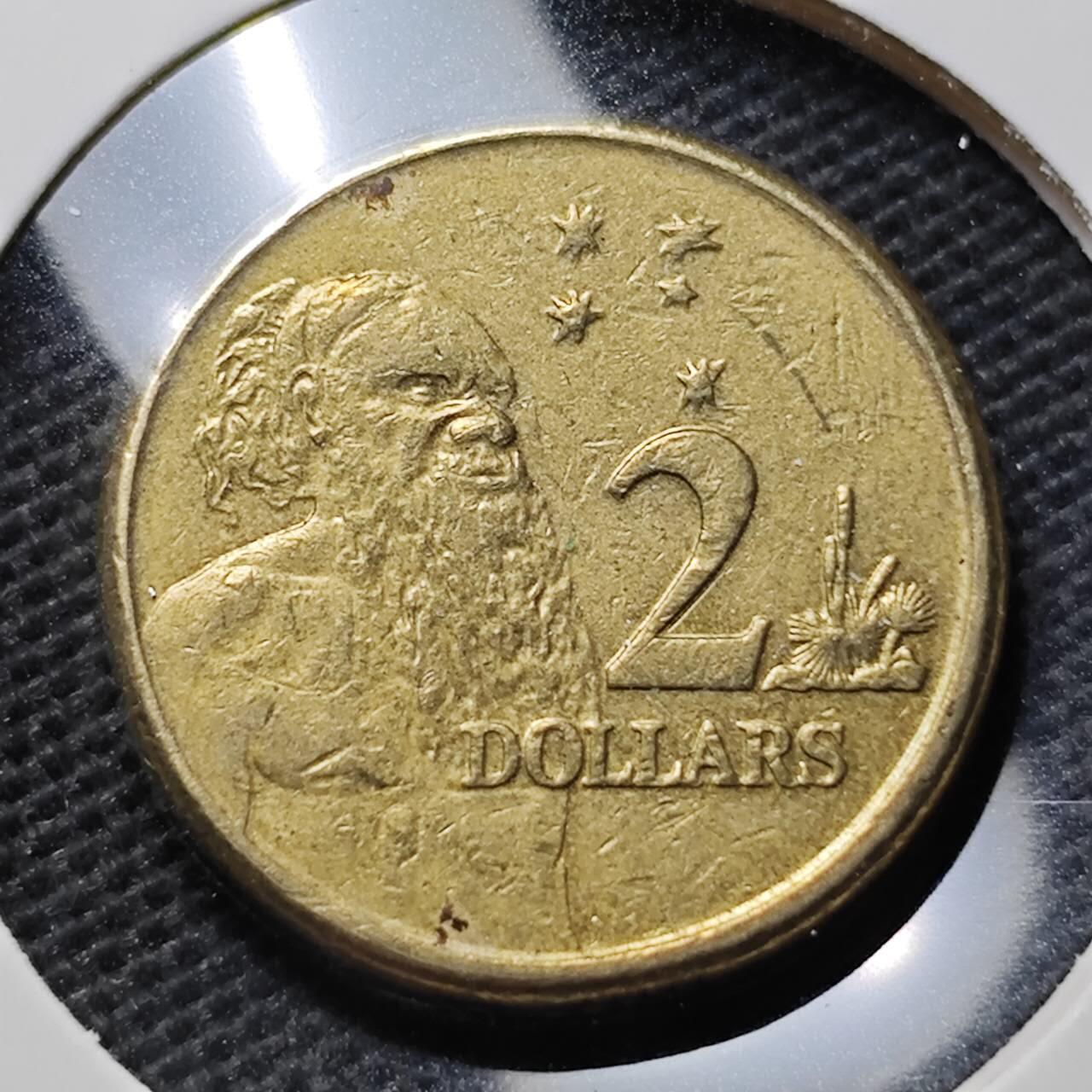 KK钱币收藏小铺  第369场  2月预留时间 周末发货  澳大利亚2元