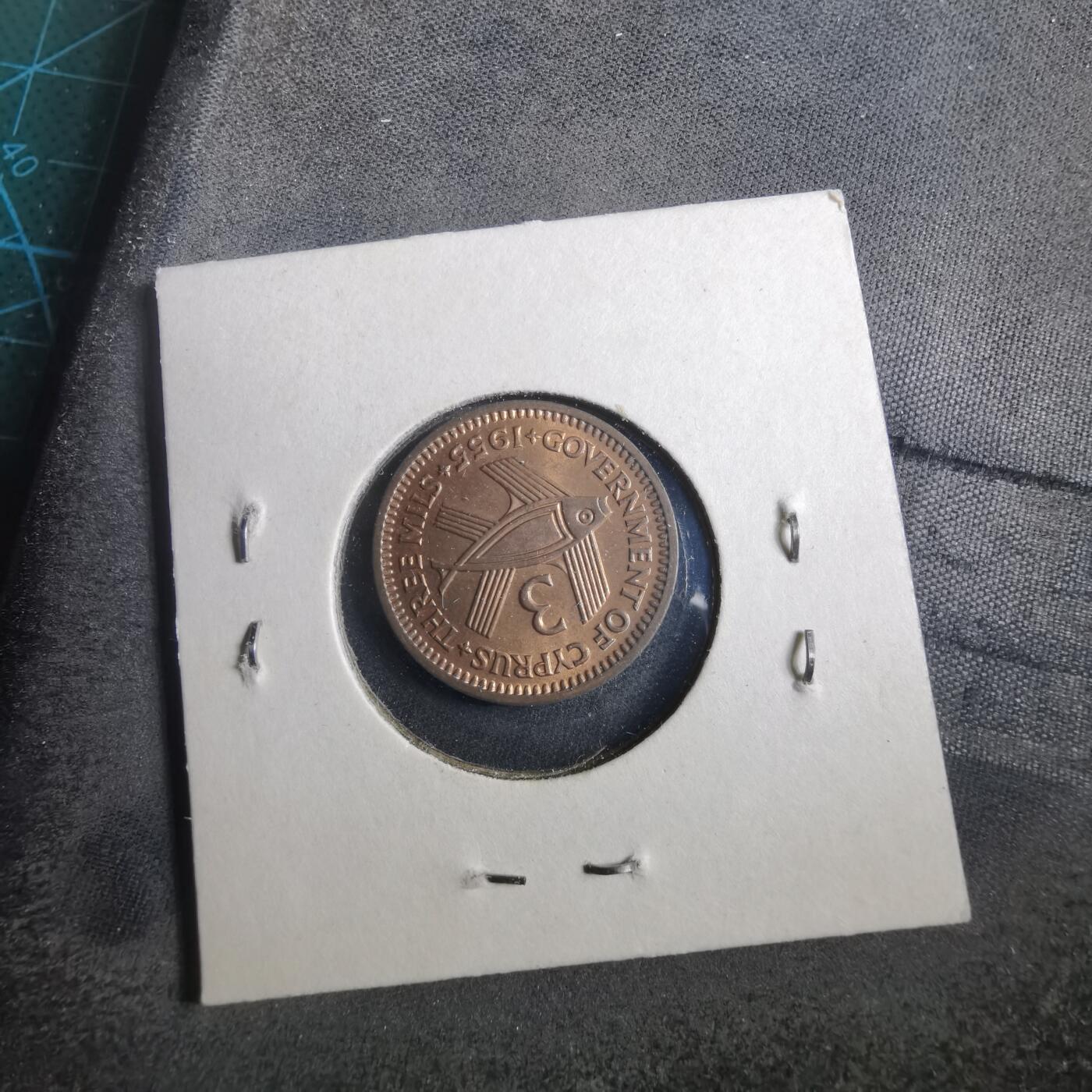 沼泽如烟--第902场 塞浦路斯1955年3米尔