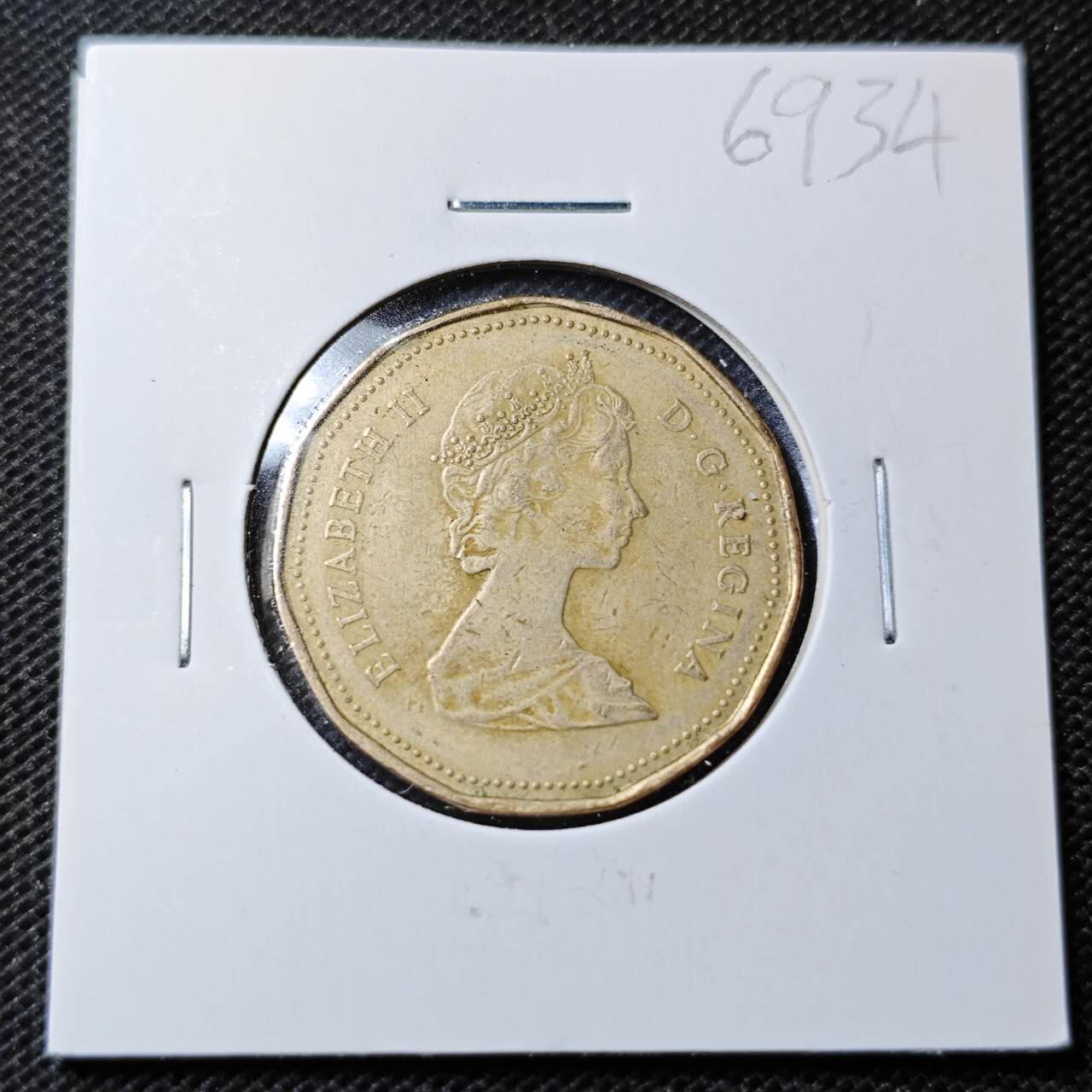 KK钱币收藏小铺  第369场  2月预留时间 周末发货  加拿大一元