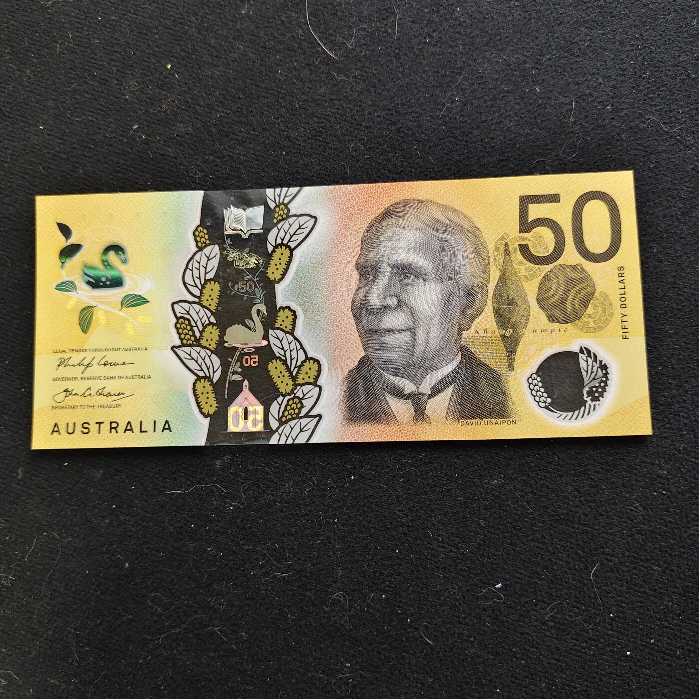 【全场包邮】纯粹捡漏拍477场（免费代拍第14场）调整中 【塑料钞】澳大利亚50元塑料钞