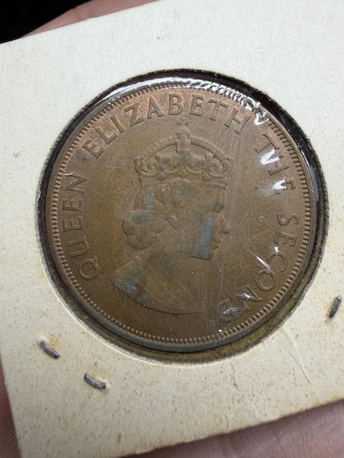 2025年集古藏今外币拍卖第十期-第6场—（总第286拍），可以寄存60天，满160元包邮。 1966年英属泽西1/2先令