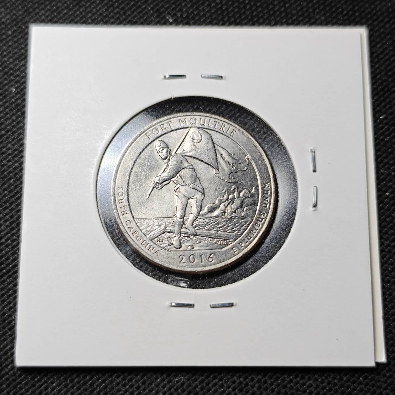 KK钱币收藏小铺  第369场  2月预留时间 周末发货  美国25分纪念币 好品