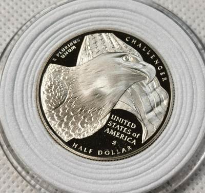 甄臻铺-世界币章拍卖（第39期）送拍享返佣金等优惠多多 - 美国2008   PF  1/2美元 白头鹰纪念币 铜镀银 30.5mm 11.3g