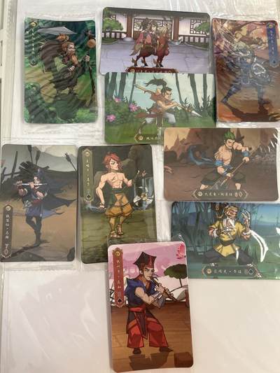 卡牌限时024期活动专场 - 小浣熊 2020水浒之重出江湖 基础大卡57.59.65.67.70.72.75.77.78号人物