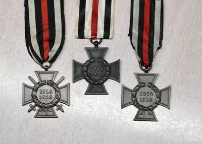 大猫徽章拍卖 第282期 - 德国一战兴登堡十字勋章一组