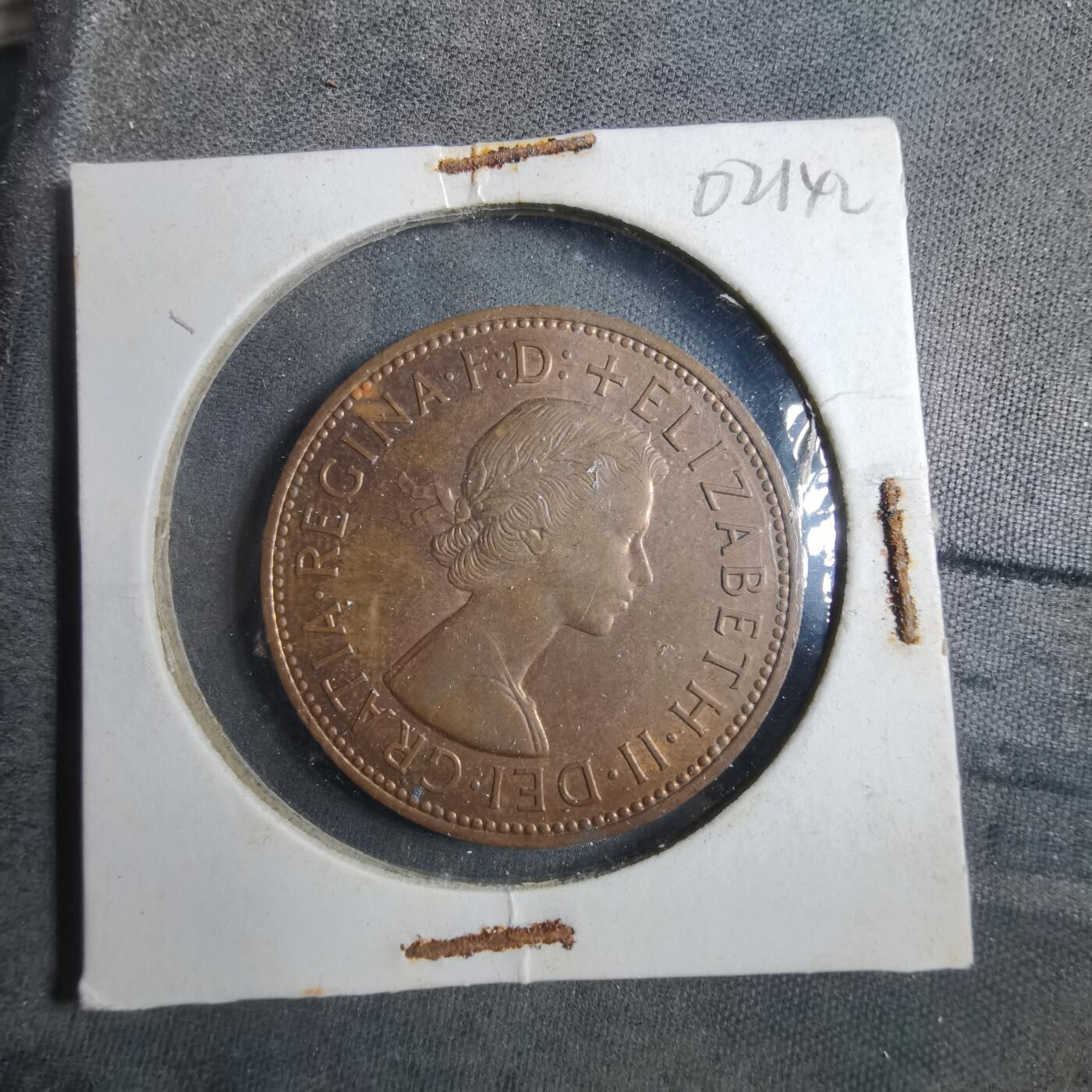 沼泽如烟--第902场 英国1964年1便士