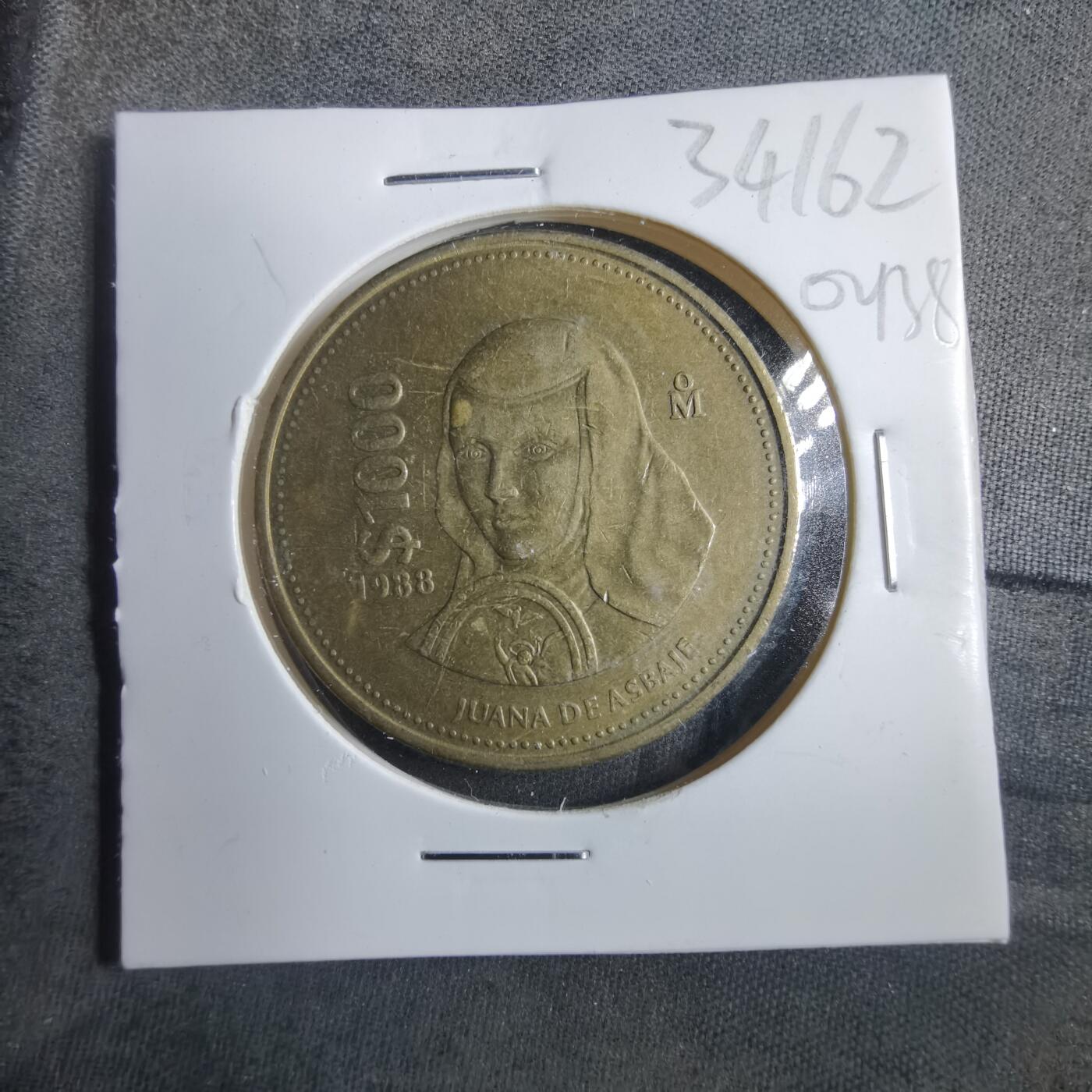 沼泽如烟--第902场 墨西哥1988年1000比索