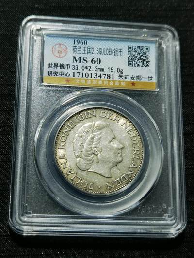 天下钱庄专场欢迎参拍 - 荷兰朱丽安娜银币