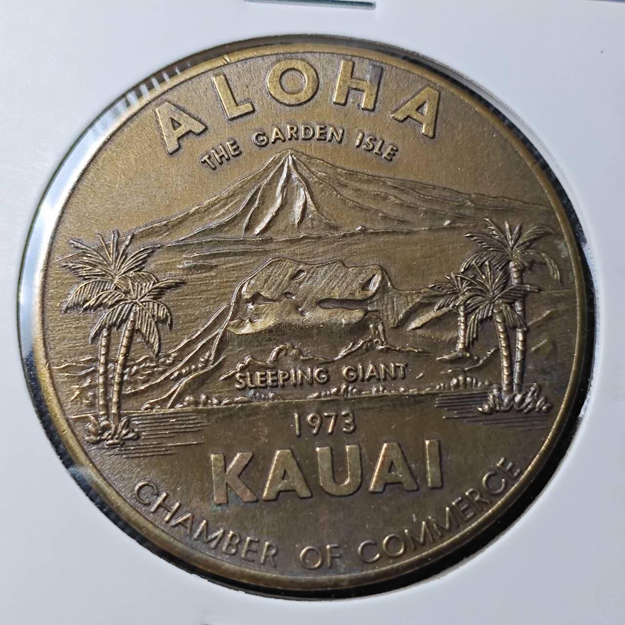 KK钱币收藏小铺  第369场  2月预留时间 周末发货 美国 夏威夷代币