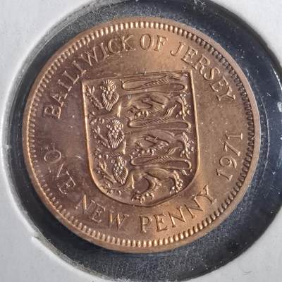 沼泽如烟--第902场 - 泽西1971年1便士