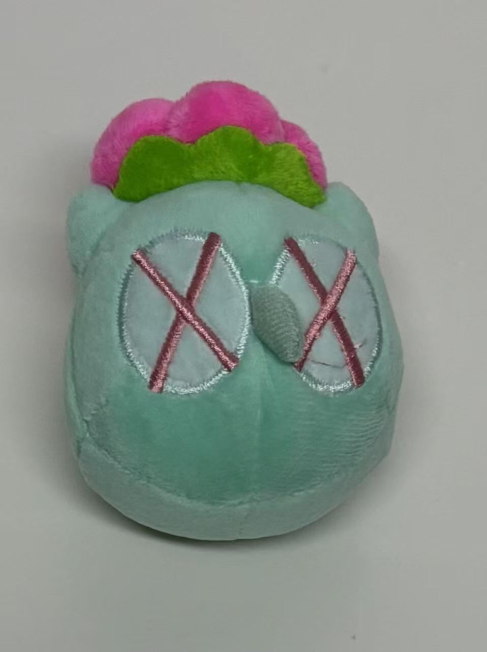 零元拍：潮流展热卖的OWSON毛绒公仔：妙蛙种子