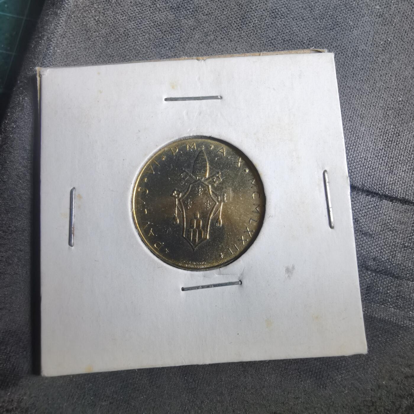 沼泽如烟--第902场 梵蒂冈20里拉