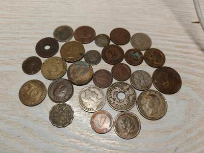 民国时期英国 德国 法国 菲律宾 土耳其等国硬币26枚 - 民国时期英国 德国 法国 菲律宾 土耳其等国硬币26枚