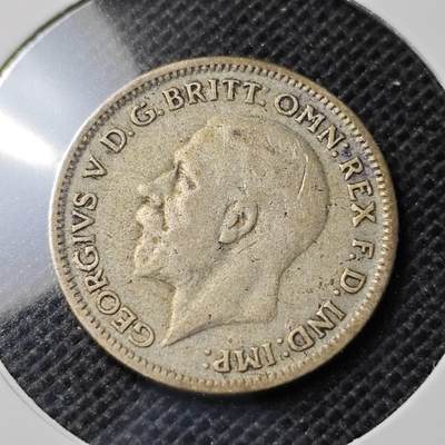 KK钱币收藏小铺  第369场  2月预留时间 周末发货 -  英国6便士银币