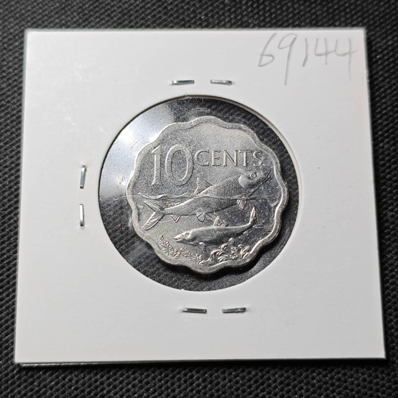 KK钱币收藏小铺  第369场  2月预留时间 周末发货  巴哈马10分