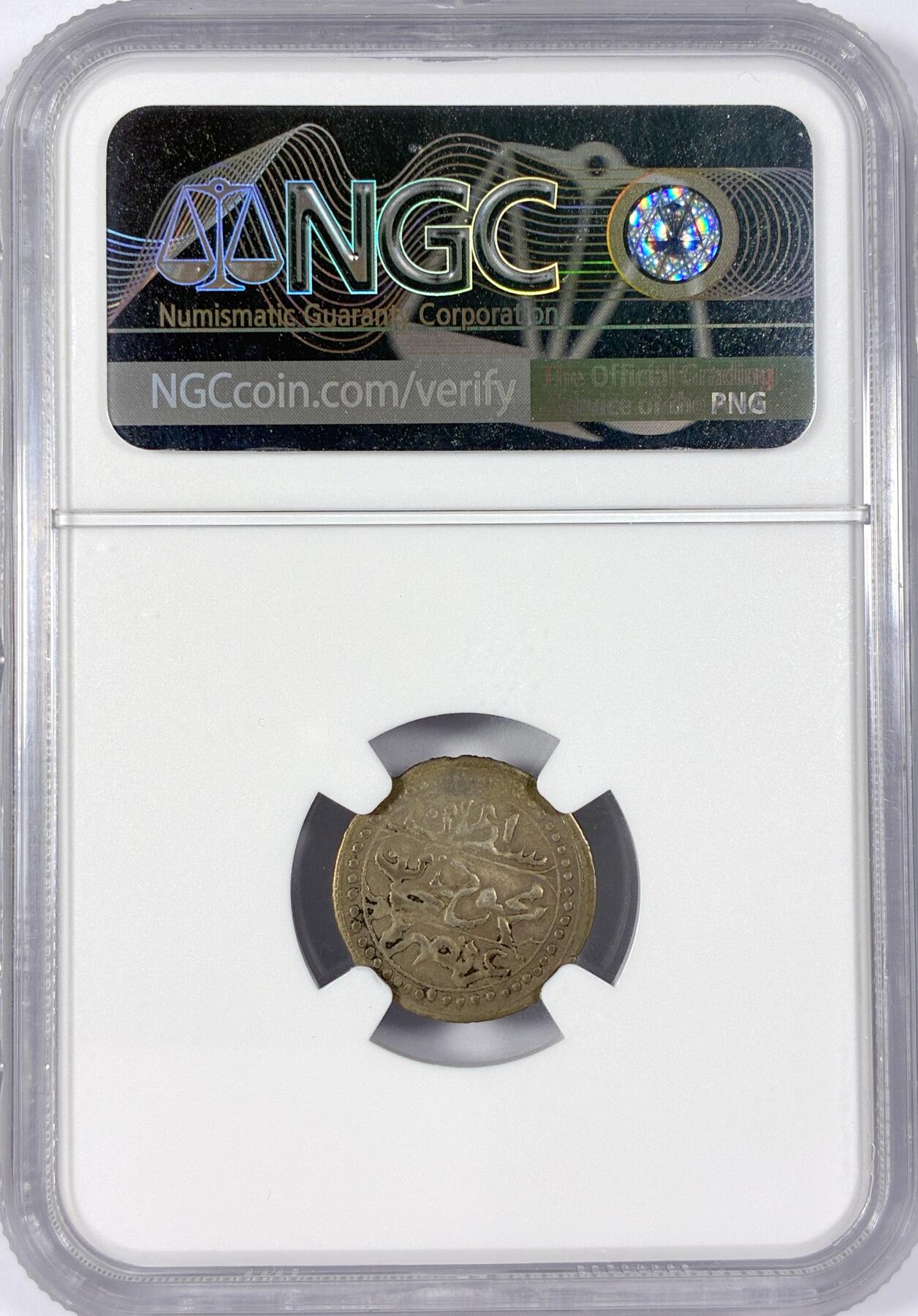 【雨安】【世界币章114期】2025-11-15 周六 19:30 保真 8秒倒数自动落锤 高效拍卖 [评级非洲] Algeria 阿尔及利亚 1/8B 1828年 NGC-XF