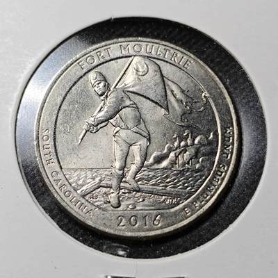 KK钱币收藏小铺  第369场  2月预留时间 周末发货 -  美国25分纪念币 好品