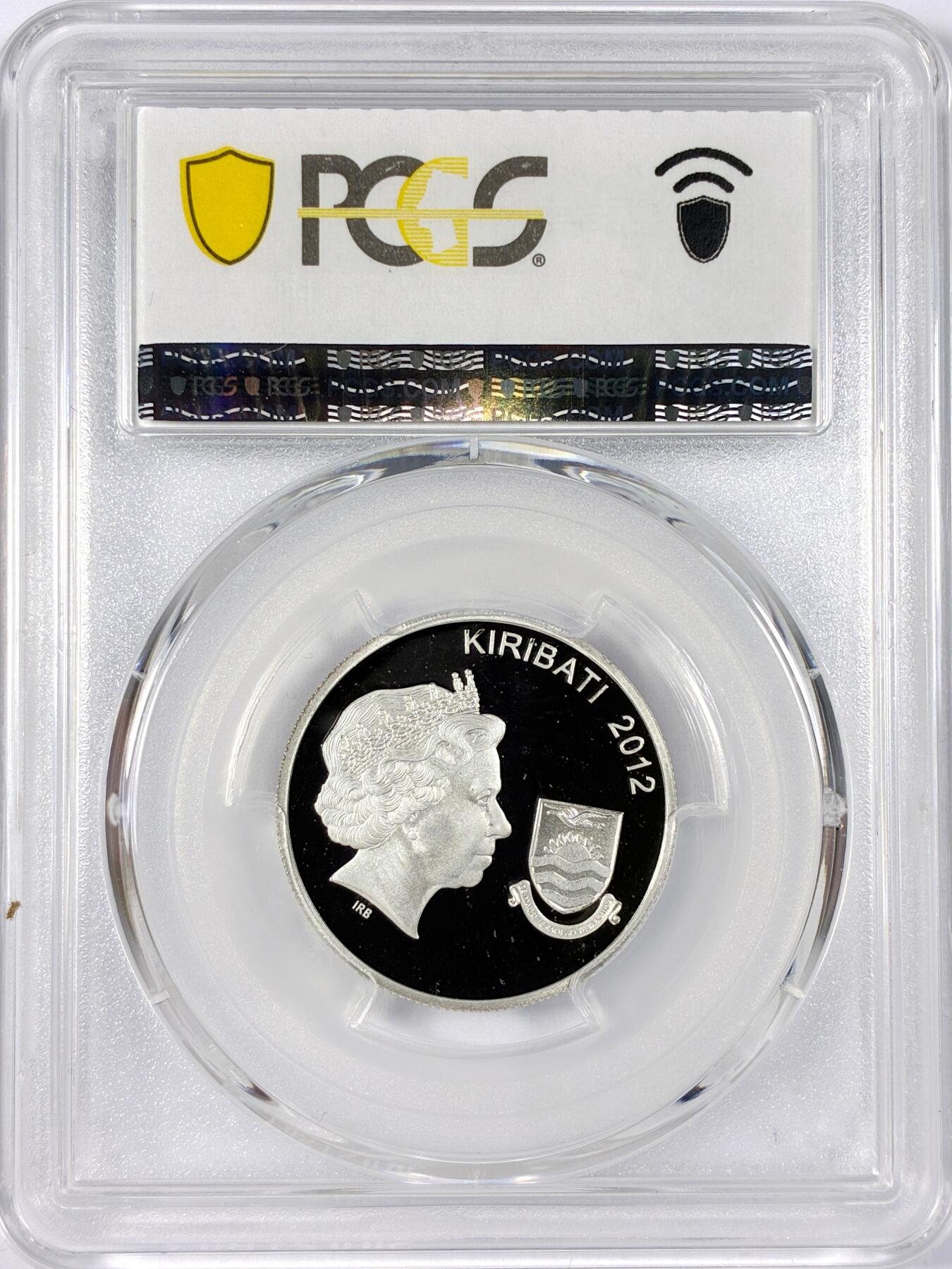 【雨安】【世界币章114期】2025-11-15 周六 19:30 保真 8秒倒数自动落锤 高效拍卖 [评级现代] Kiribati 基里巴斯 10元 2012年 我们会记住他们 PCGS-PR70DCAM
