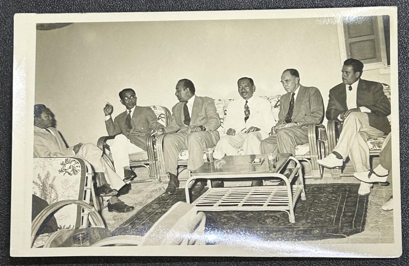 西秦中古拍卖第六十五期 早期亚非拉国家外交活动合影照