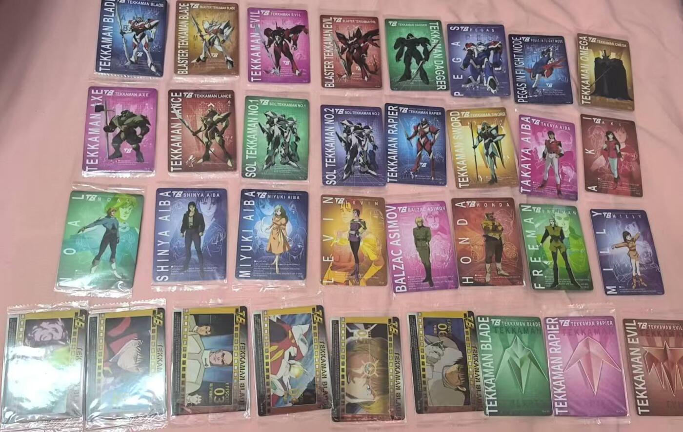 龙虎卡牌第六三场 （无佣金，周六结拍，欢迎送拍） 【原膜】普卡33张全 可可瑞听 宇宙骑士第一弹全套